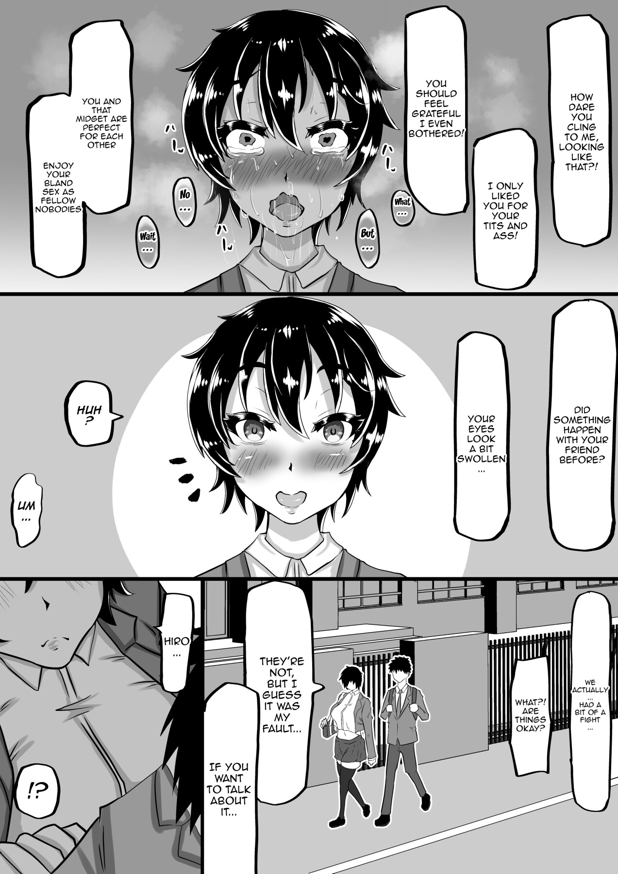 Hentai Manga Comic-A Girlfriend Addicted to Cheating Sends a Netorare Video To Her Boyfriend In Search of Greater Stimulus-Read-44